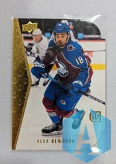 2021-22 UD 1994-95 Rookie Die-Cuts #RDT-4 Alex Newhook Gold Foil